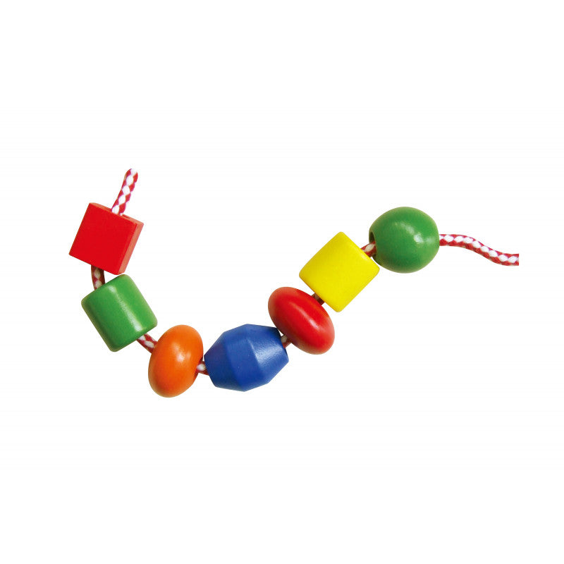 Set 90 de margele din lemn de insirat, Viga